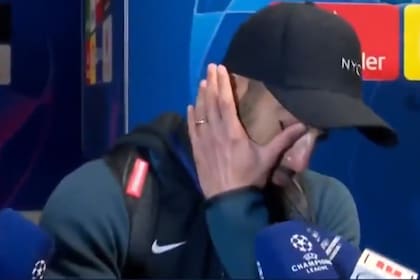 La emoción de Lucas Moura, el héroe de la noche en Ámsterdam