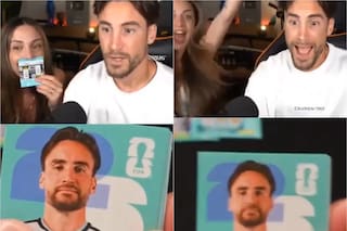 La desopilante reacción de Nicolás Tagliafico cuando le tocó su figurita del Mundial