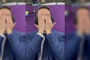 La emoción de Pablo Giralt al relatar el final de la Argentina contra Francia.