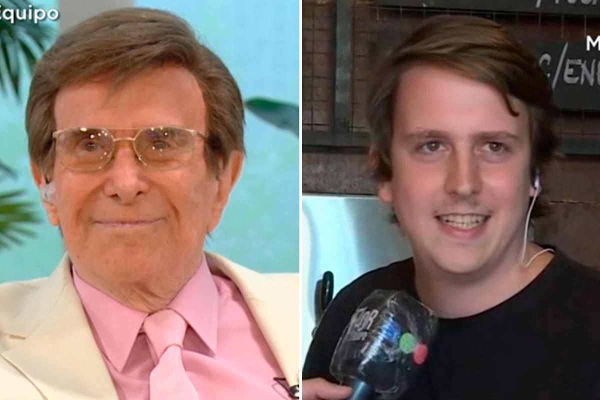 La emoción de Silvio Soldán: su hijo Christian lo sorprendió en vivo mientras estaba en un programa de TV