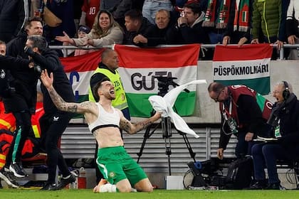 La emoción de Troy Parrott, autor del agónico gol que metió a Irlanda en el repechaje europeo rumbo al Mundial 2026