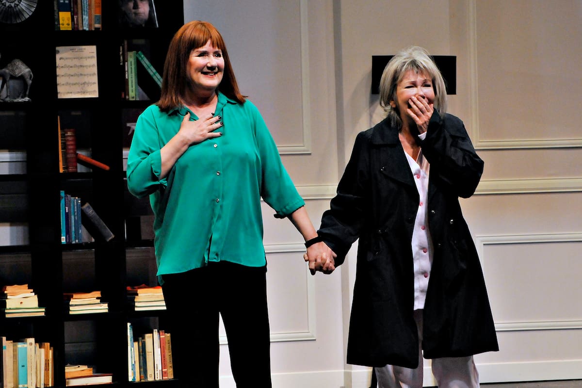 La emoción de Verónica Llinás y Soledad Silveyra en el estreno de Dos locas de remate