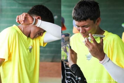 La emoción del venezolano Gael Hernández tras firmar con los Medias Blancas de Chicago