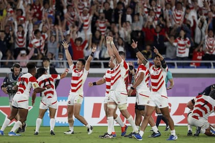 La emoción japonesa tras el triunfo sobre Escocia en el Mundial de 2019