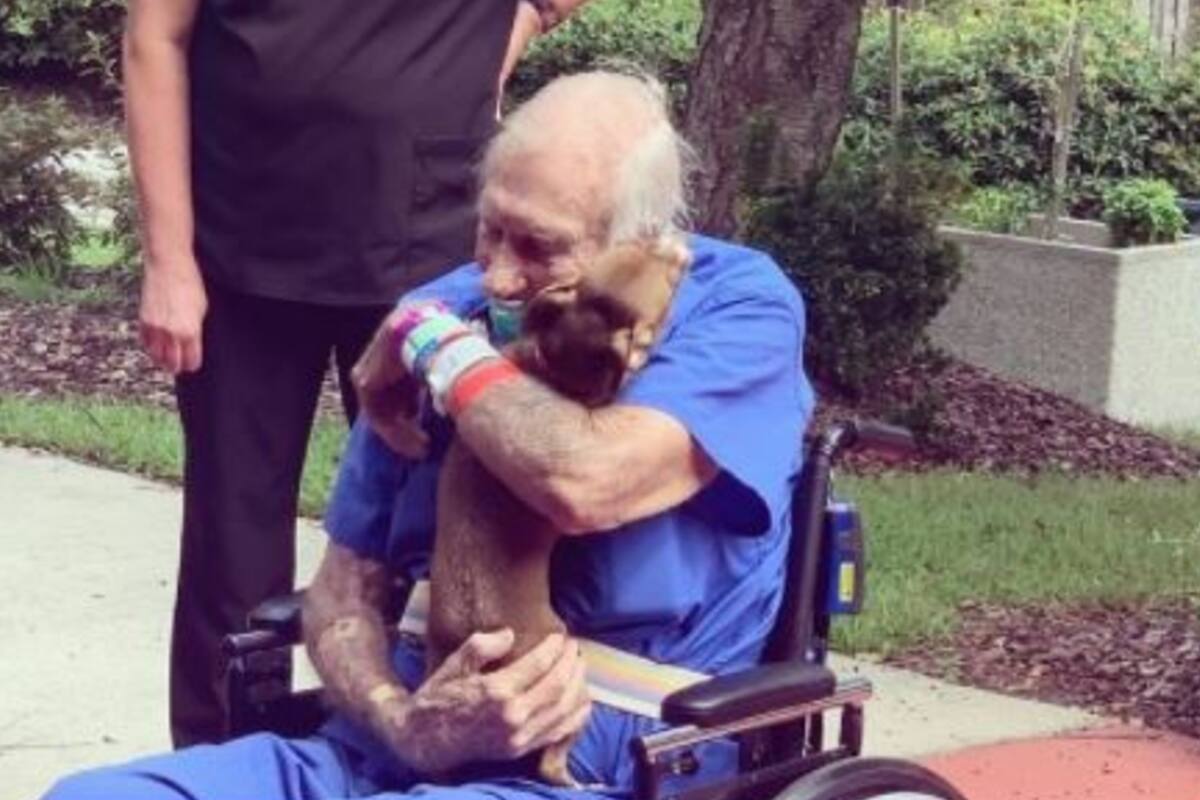 La emocionante historia de un anciano de 86 años que sobrevivió de un ACV gracias a su mascota