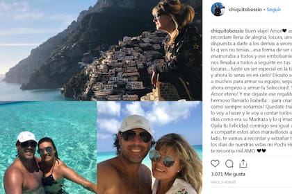 La emotiva carta de despedida que chiquito Bossio le escribió a su esposa.