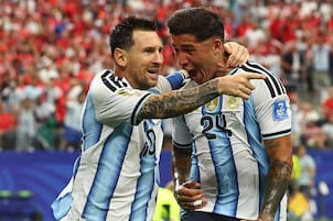 Enzo Fernández, sobre Messi: “Gracias por tratarme como me trataste, por todo lo que me enseñaste y por dejarme compartir una parte de tu historia”