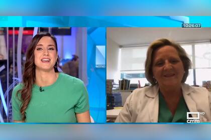 La emotiva conversación entre una madre y su hija en vivo