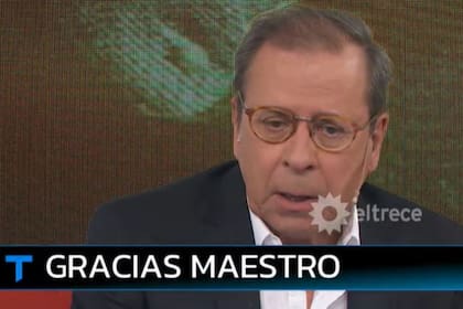 La emotiva despedida de Mario Markic de Telenoche antes de su comienzo en la política