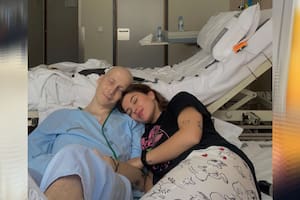 La emotiva despedida de Nerea, la novia de Charlie