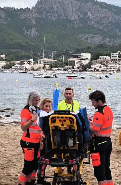 La emotiva historia tuvo lugar en las Islas Baleares, España, y se difundió a través de las redes sociales (Foto: Instagram @ib_salut)
