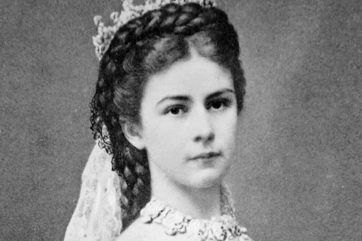 La emperatriz Sissi, en una fotografía de Emil Rabending
