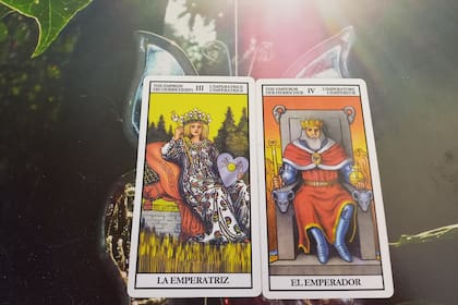 La Emperatriz y El Emperador, en el tarot