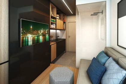 Este apartamento en San Pablo de 10 m2 se vendió a US$18.000