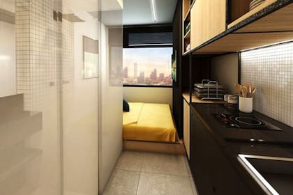 La empresa brasileña Vitacon asegura que sus apartamentos de 10 m2 son los más pequeños de América Latina