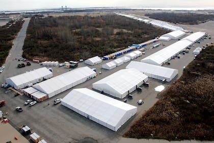 La empresa Deployed Resources, quien suele estar detrás del armado del Lollapalooza en Chicago, ahora gestiona instalaciones de detención para migrantes (imagen ilustrativa)
