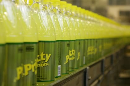 La empresa fue fundada en 1966 , y Miguel de Biassi la compró en 1999; la firma envasa 200 botellas por minuto, y un 50% de sus ventas son producto de su bebida sabor limón