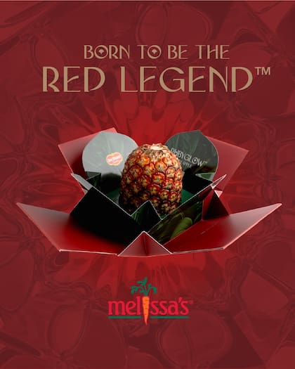 La empresa Melissa's Produce se encargó de distribuir la piña de lujo de US$400