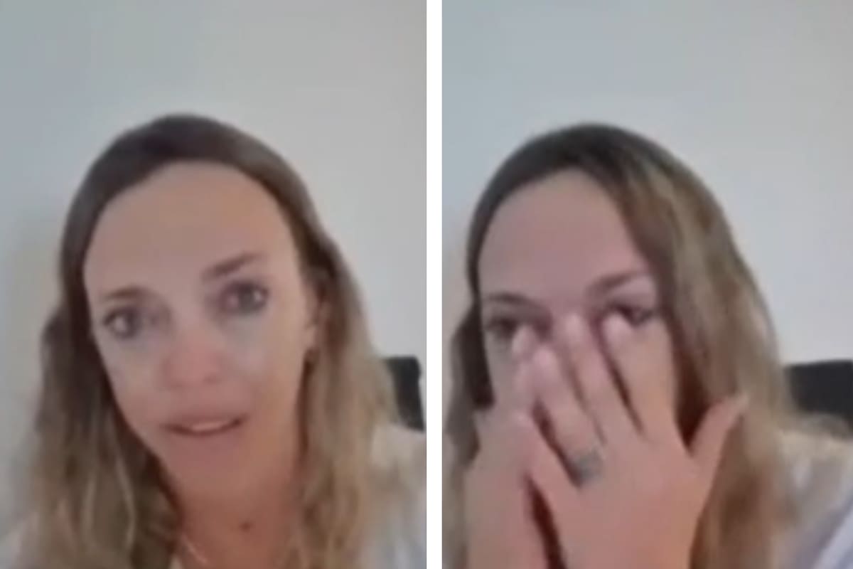 La empresaria Lucila Roth no pudo contener las lágrimas al referirse a las medidas del Gobierno que afectan al turismo