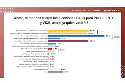 La encuesta de CB Consultora