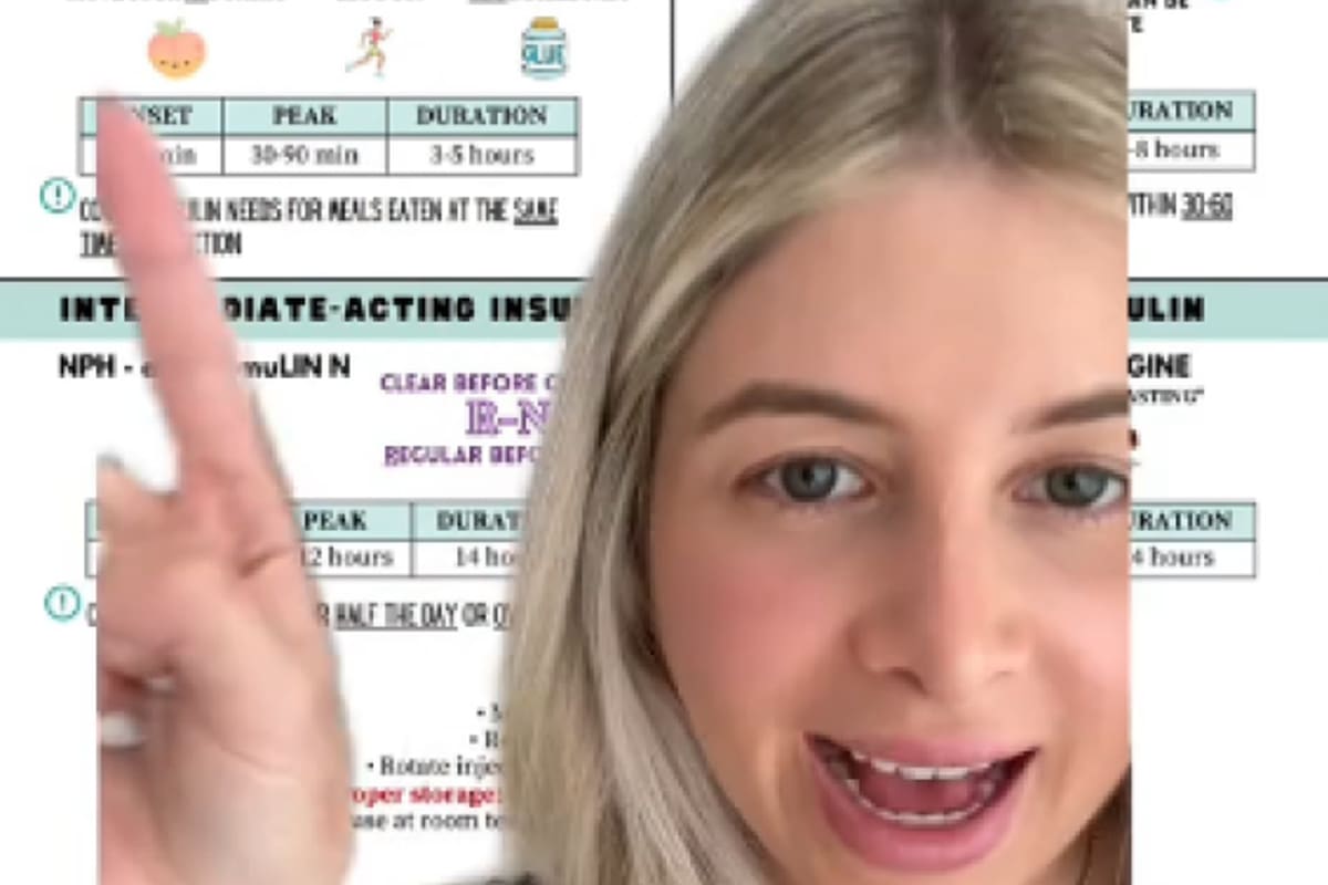 La enfermera se volvió viral en redes por vender sus apuntes de la carrera y ayudar a estudiantes