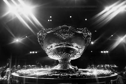 La Ensaladera, preciado trofeo de la Copa Davis: tras un 2020 sin acción por la pandemia, las Finales de este año se jugarán en tres sedes, Madrid, Innsbruck y Turín.