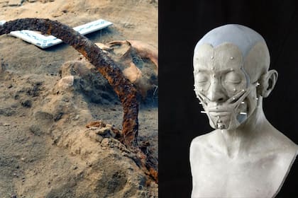 La enterraron como un monstruo, pero los científicos humanizaron su rostro 400 años después. (Oscar Nilsson-Project Pien)