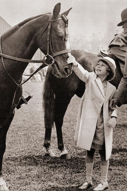 La entonces princesa Isabel en 1934.