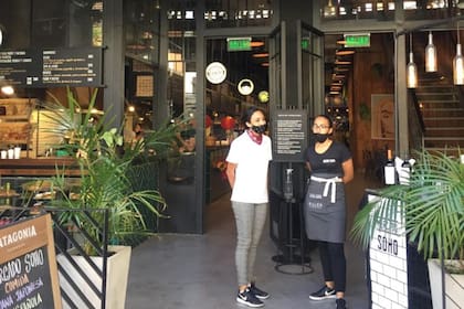 La entrada al mercado