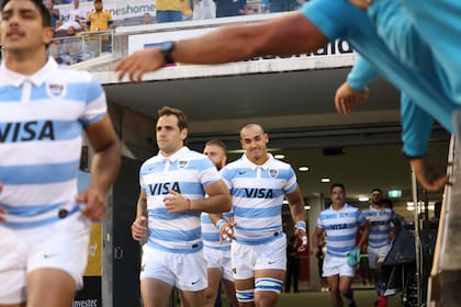 La entrada de los Pumas rumbo al desafío ante los Wallabies