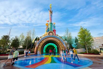 La entrada de Super Nintendo World
