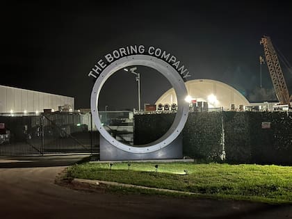 La entrada del proyecto de Musk en Texas
