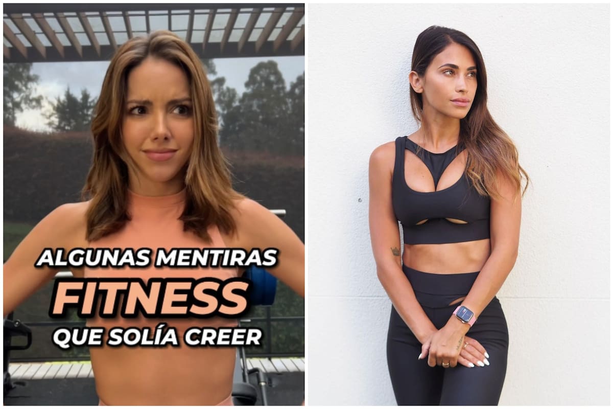 La entrenadora colombiana, quien es guía de fitness de Antonela Roccuzzo, revela las creencias falsas del fitness