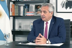 La entrevista de Alberto Fernández a TeleCinco