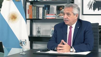 La entrevista de Alberto Fernández a TeleCinco