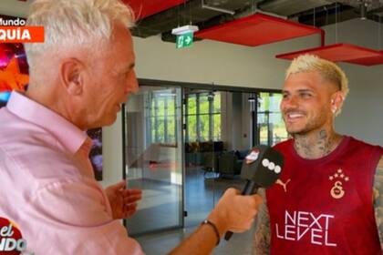 La entrevista de Marley a Icardi desde Turquía que habría molestado a Wanda Nara (Foto: Captura Telefe)