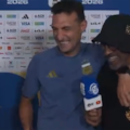 La relajada entrevista de Scaloni con un excompañero en España y un elogio: "Aprecio mucho a Brasil”