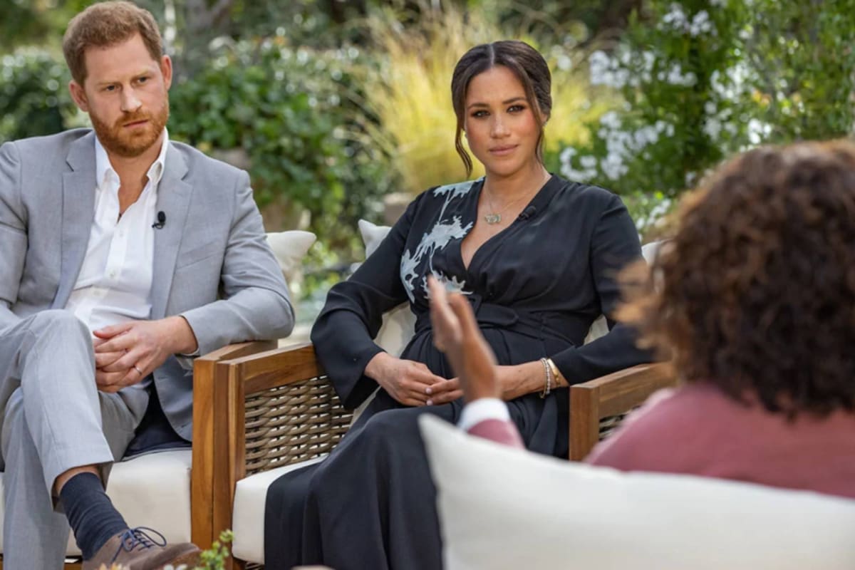 La entrevista entre Harry y Meghan y Oprah Winfrey se transmitirá el domingo en EE.UU.