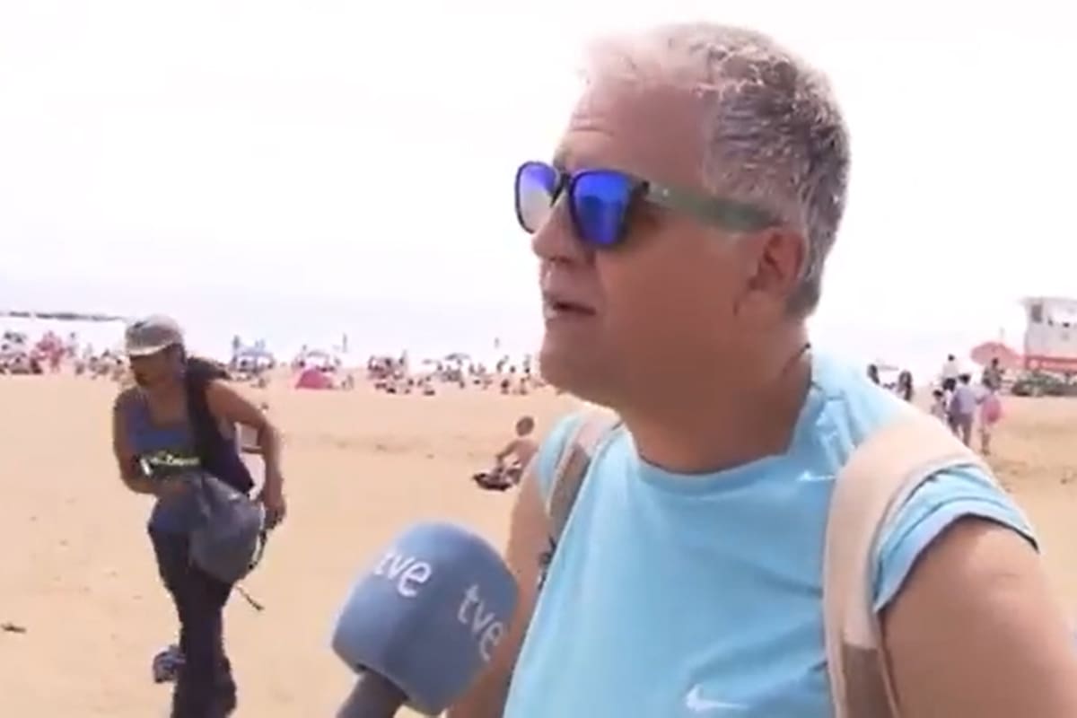 La entrevista se convirtió en viral; sin embargo, en el momento, ninguno de sus protagonistas se percató del hecho (Foto: Captura de video)