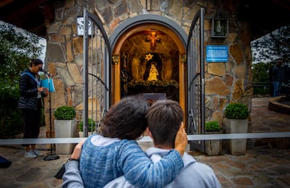 La ermita de la "Virgen del Cerro" se construyó en el lugar revelado a María Livia Galliano en visiones