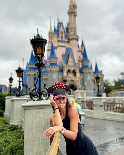 La escapada de la empresaria a los parques de Orlando (Captura: Instagram)
