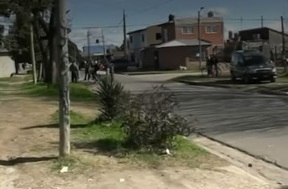 La escena del crimen de Lautaro Servin, en Rafael Calzada