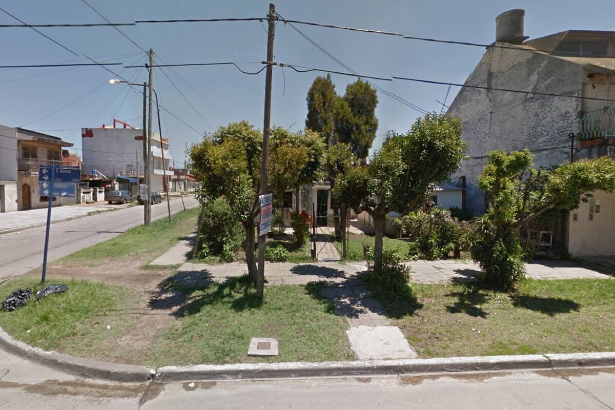La escena del crimen del asesinato de Damián Cancina