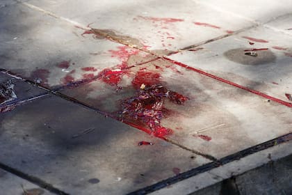 La escena del crimen en el Barrio Samoré