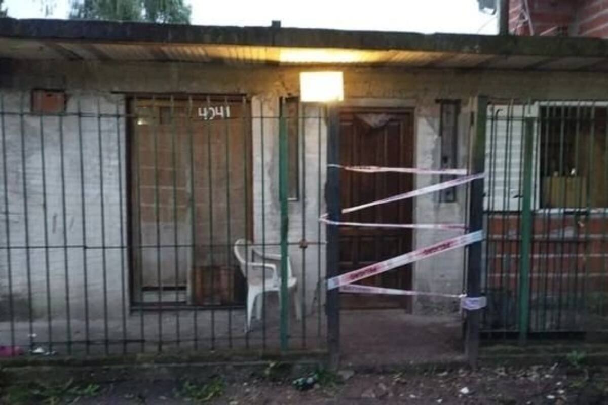 La escena del crimen en La Plata