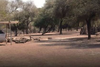 La escena del crimen fue un campo ubicado en la localidad formoseña de Pozo de Tigre