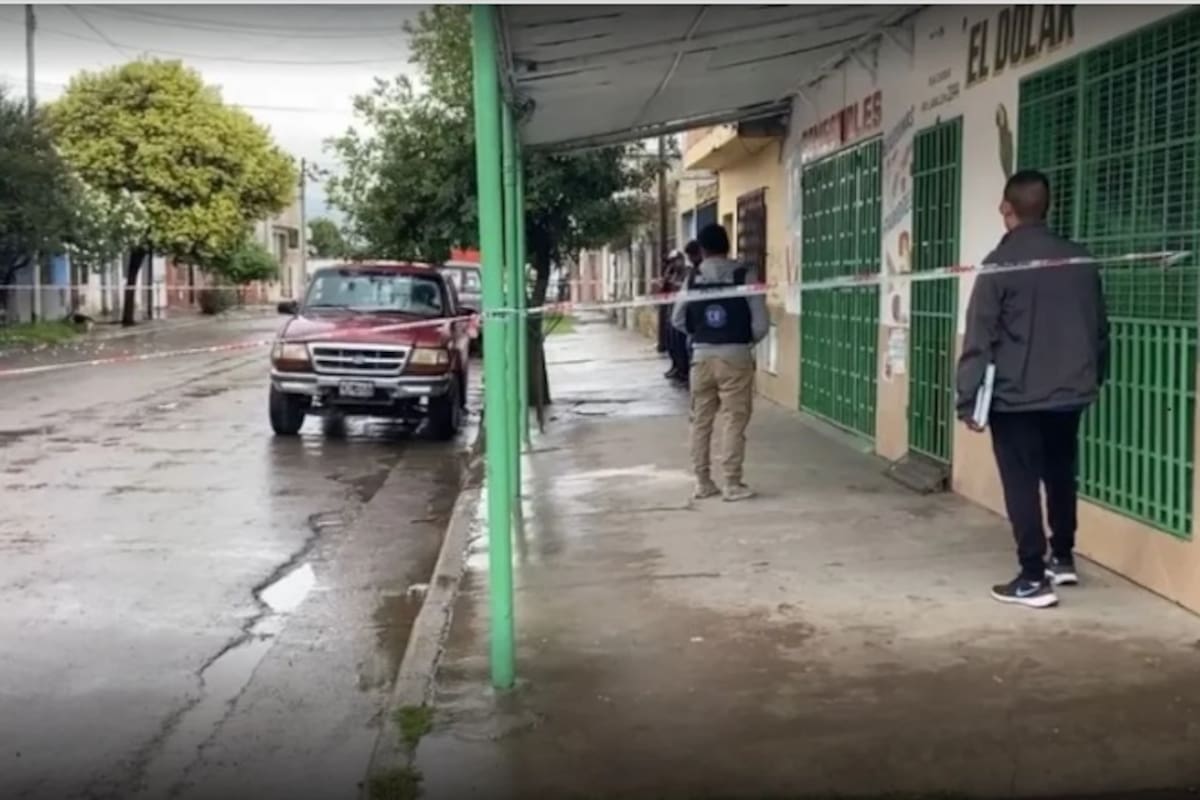 La escena del crimen: un jubilado mató a un joven de un tiro en el pecho