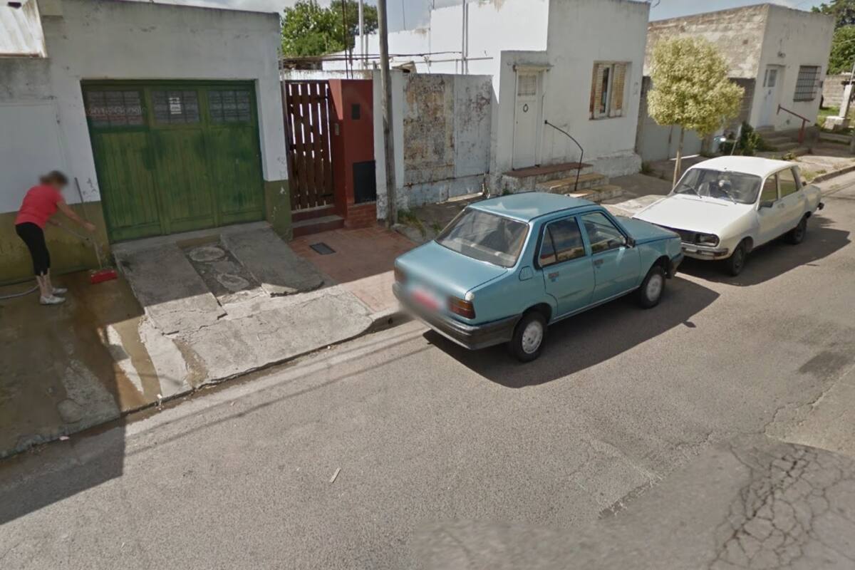 La escena del femicidio seguido de suicidio en Olavarría