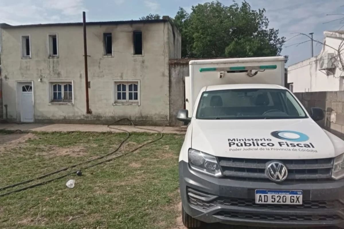 La escena del presunto crimen de una niña de ocho años en la localidad de Brinkmann, Córdoba