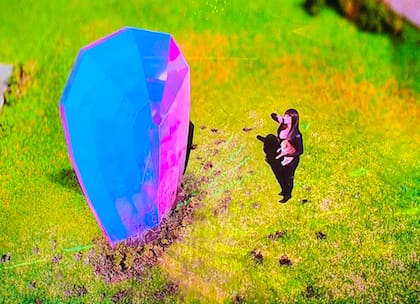 La escena en la que cae una uña en el parque de la mansión de Moria llamó mucho la atención de los usuarios